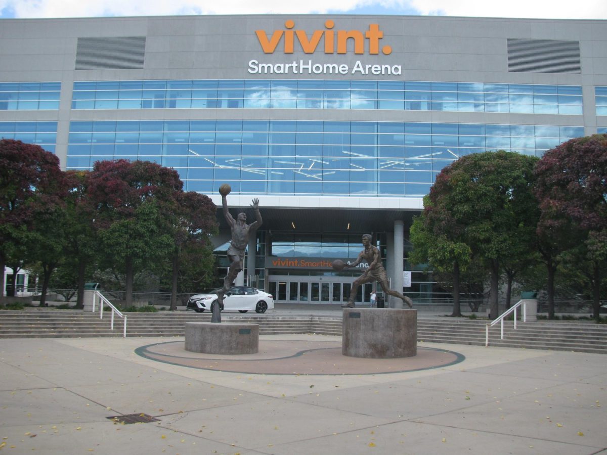 Vivint Smart Home Arena, now renamed as the Delta Center (Courtesy of Wikimedia Commons)