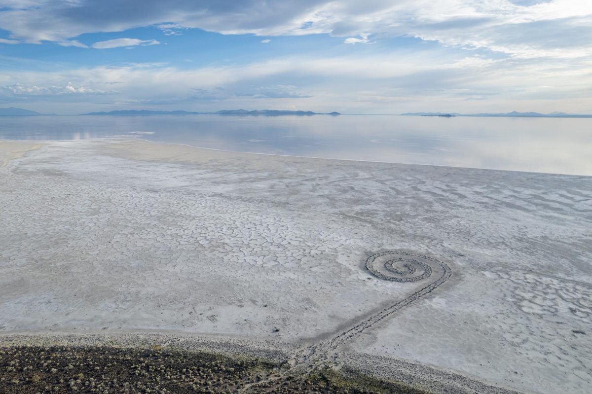 Spiral+Jetty+seen+from+above+at+Corinne%2C+Utah+on+Saturday%2C+Aug.19%2C+2023.