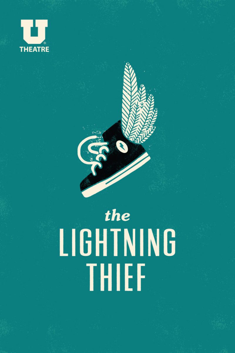Poster for The Lightning Thief. (Courtesy of the University of Utah Department of Theatre) 