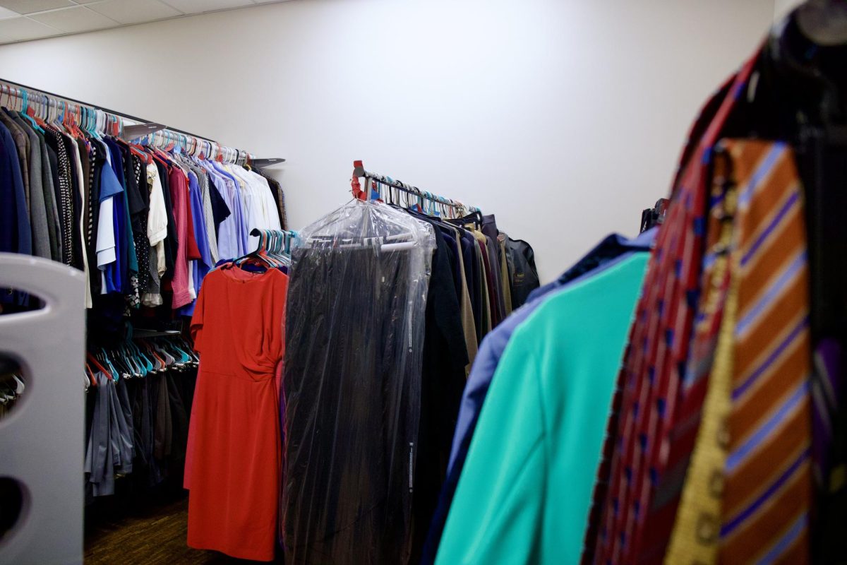 The Career Closet in the Robert H. and Katharine B. Garff Building at University of Utah in Salt Lake City on Aug. 30, 2023. (Photo by Sophie Felici | The Daily Utah Chronicle)