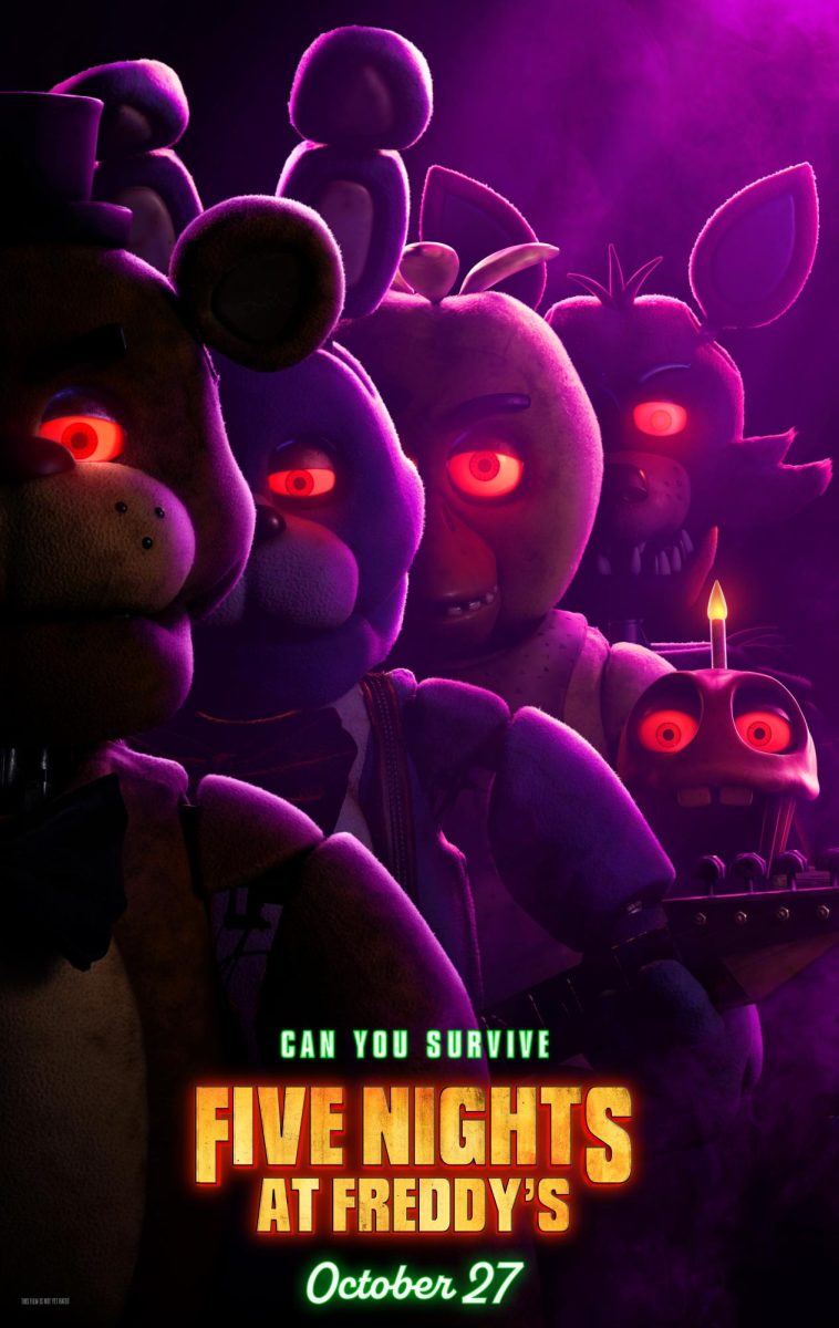 Five Nights at Freddys promotional poster (Courtesy of Universal Pictures)