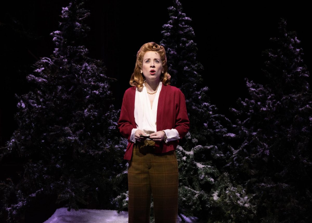 Alyse Alan Louis in Christmas in Connecticut. (Courtesy of Pioneer Theatre)