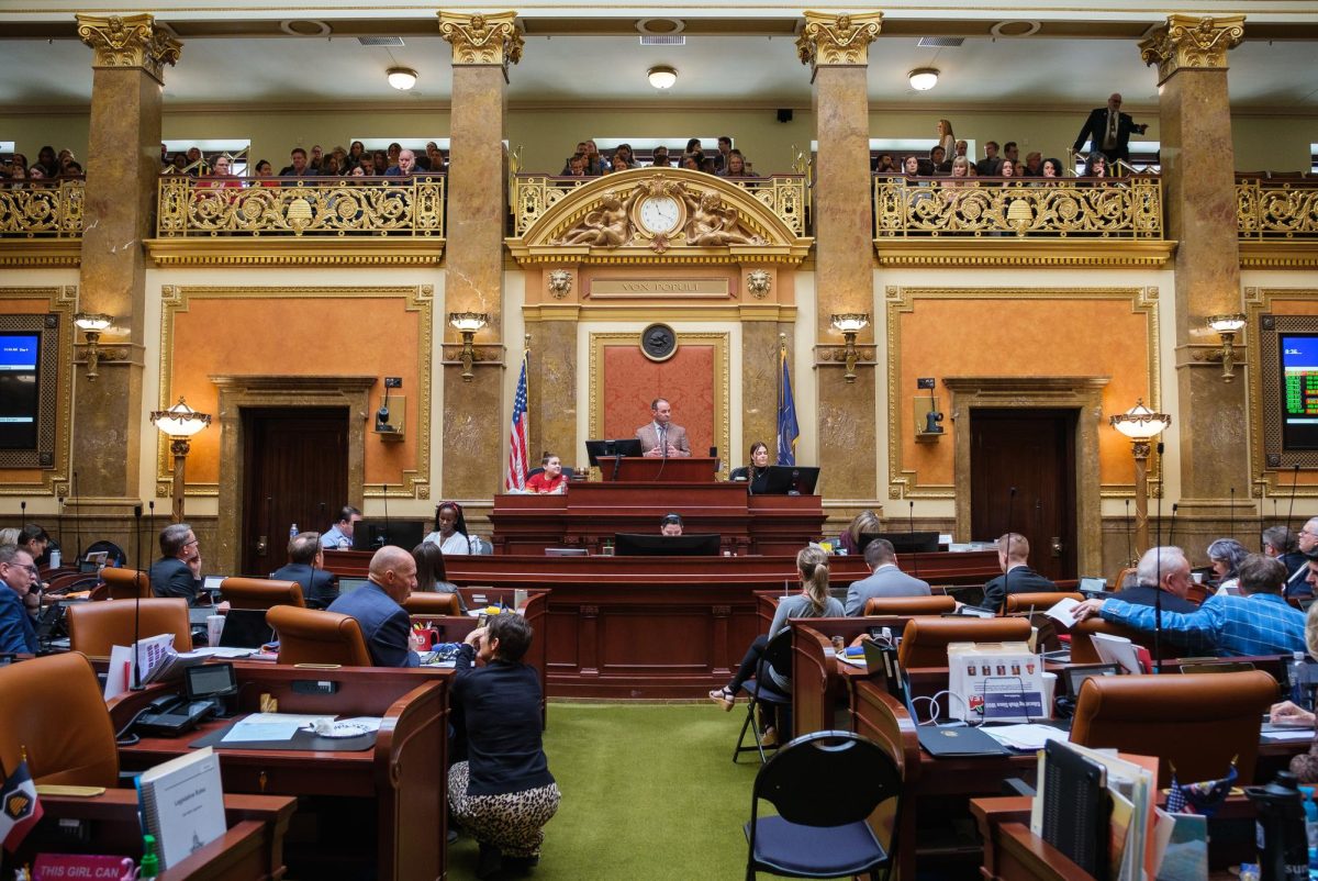 The House Chamber at the Utah State Capitol in Salt Lake City on Friday, Jan. 19, 2024. (Photo by Marco Lozzi | The Daily Utah Chronicle)