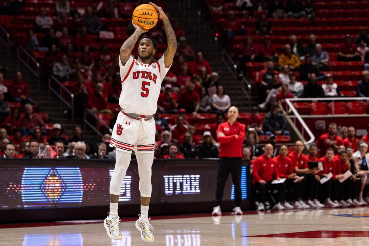 Utah+guard+Deivon+Smith+%285%29+versus+the+UC+Irvine+Anteaters+at+the+Jon+M.+Huntsman+Center+in+Salt+Lake+City+on+Tuesday%2C+March+19%2C+2024.+%28Photo+by+Xiangyao+%E2%80%9CAxe%E2%80%9D+Tang+%7C+The+Daily+Utah+Chronicle%29