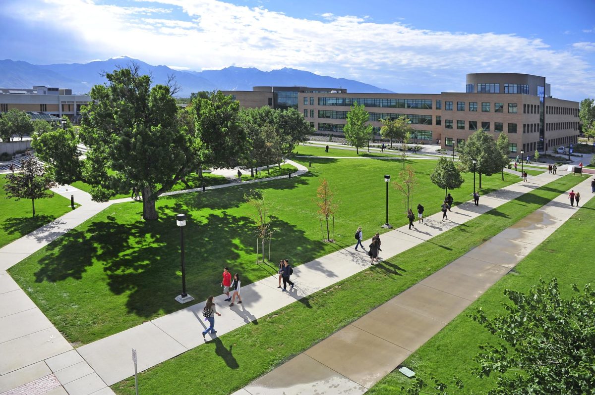 Students at four of the largest colleges in Utah are shown to have mixed feelings about
the presence of guns on their campuses, especially given the rising number of shootings at
colleges and universities across the country in recent years. (Courtesy of Salt Lake Community College)