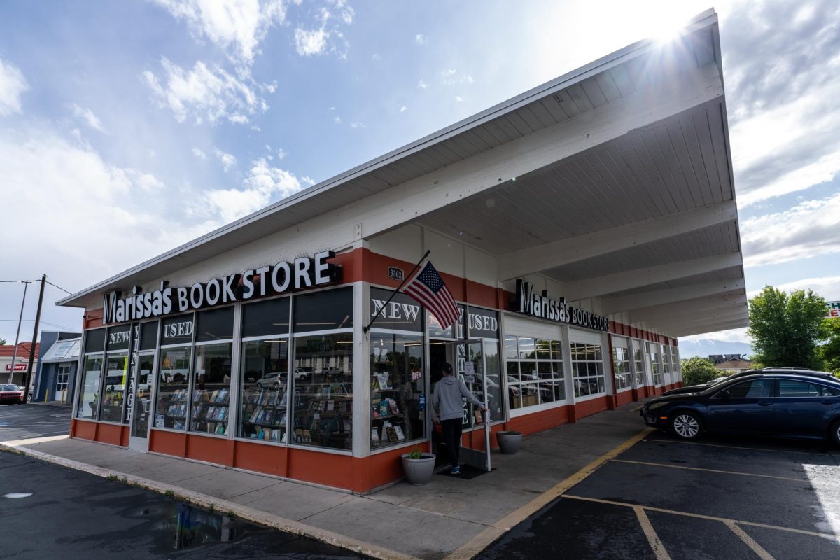 The Marissa’s Bookstore in Salt Lake City on Monday, May 20, 2024. (Photo by Xiangyao “Axe” Tang | The Daily Utah Chronicle)