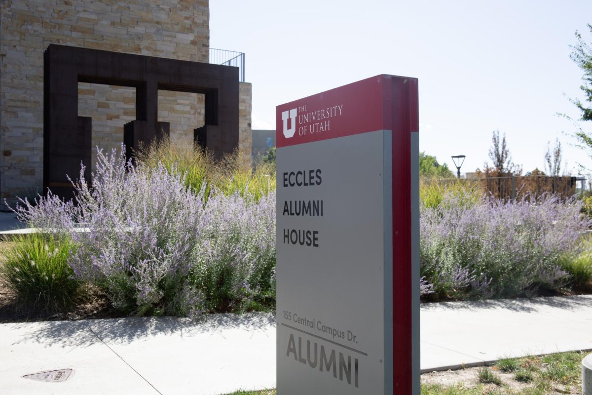 University of Utah Alumni House in Salt Lake City on Sept. 20. (Photo by Addy Cowley | The Daily Utah Chronicle)