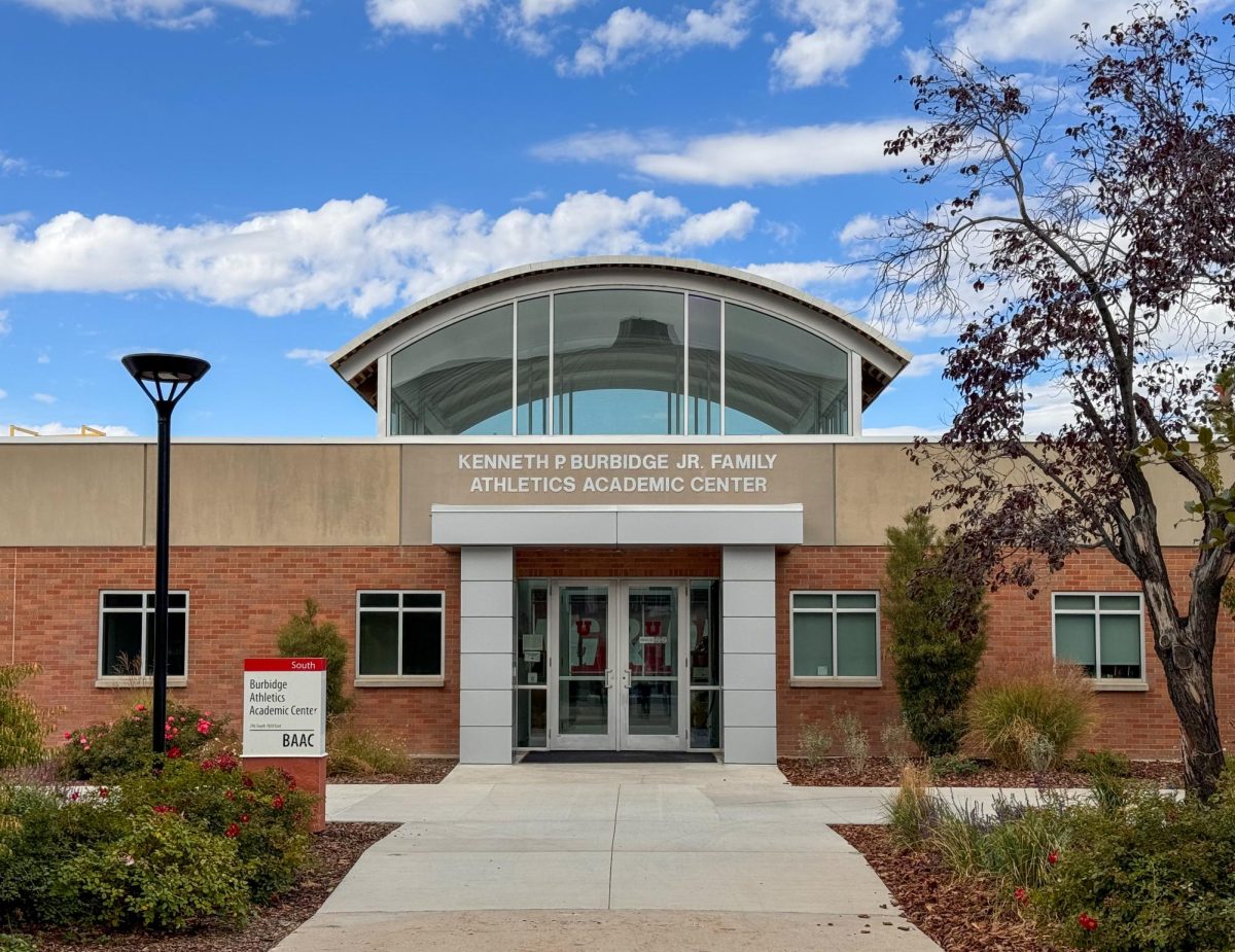 Burbidge Athletic Academic Center at the University of Utah in Salt Lake City, Utah on October 16, 2024. (Photo by Samantha Lazenby | The Daily Utah Chronicle)