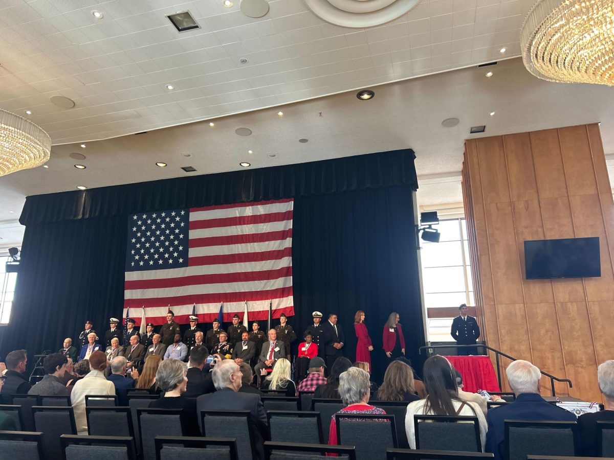 11 veterans were honored at this year's ceremony. (Photo by Addy Christensen). 