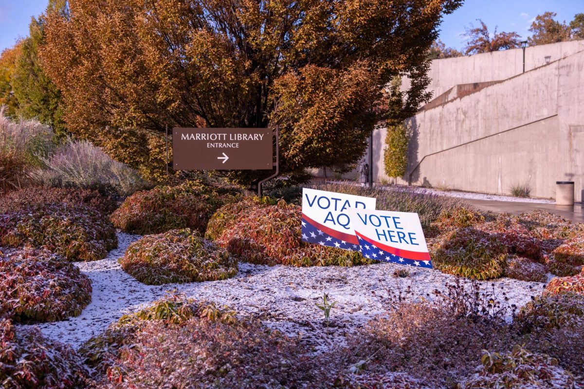 The University of Utah J. Willard Marriott Library in Salt Lake City on Tuesday, Nov. 5. (Photo by Madeline Van Wagenen | The Daily Utah Chronicle)