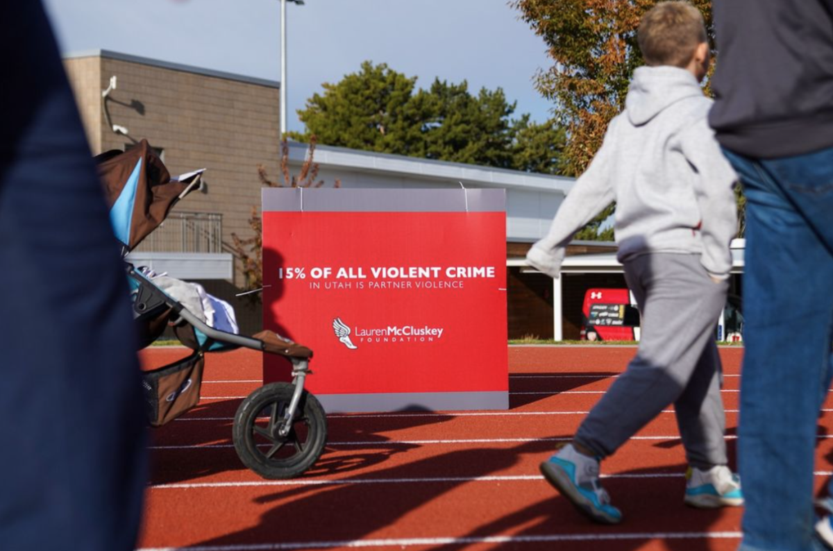 Racers participate in the annual Lauren's Lap race on Saturday, Nov. 2, 2024. (Photo curtesy of The Lauren McCluskey Foundation). 