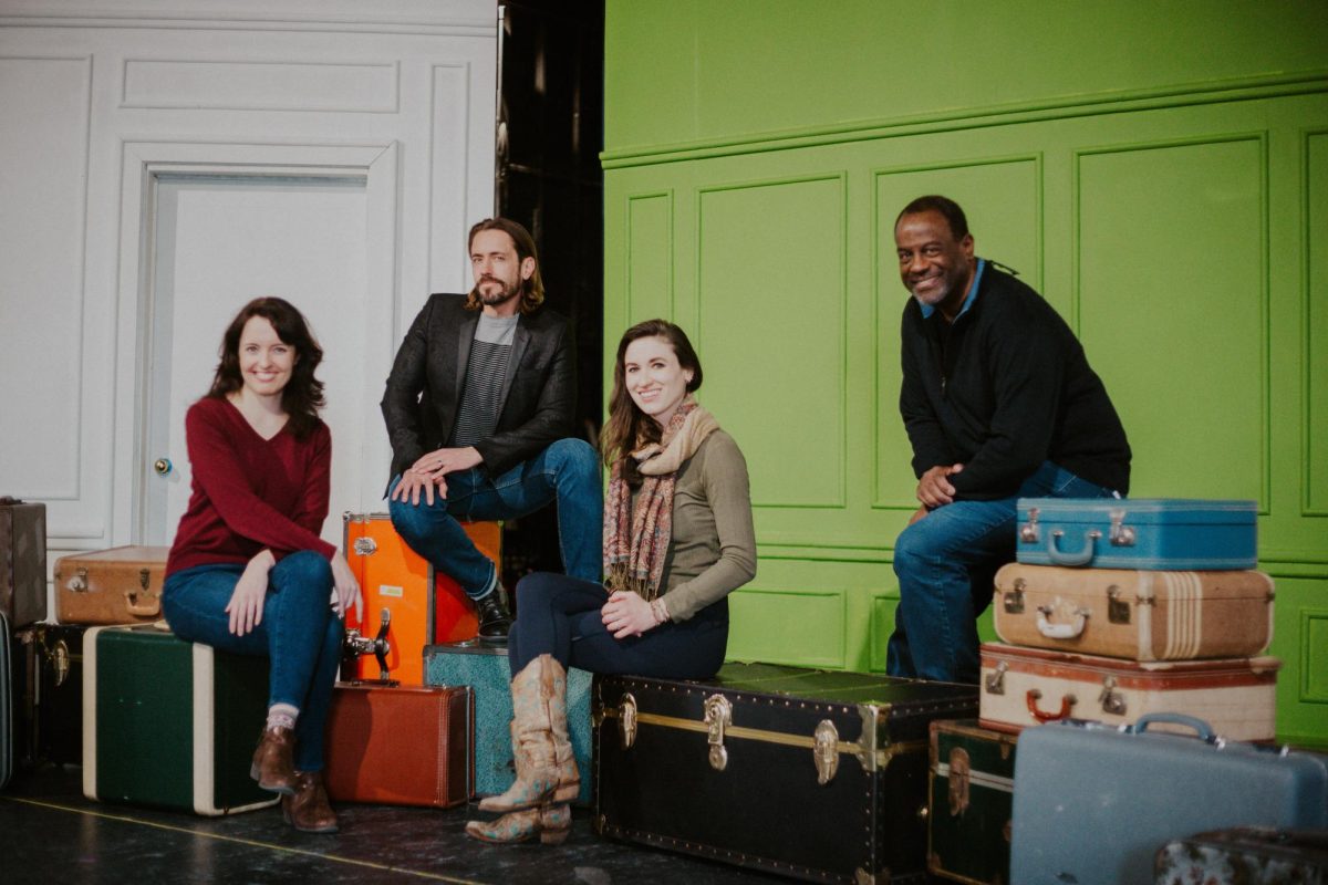 From left to right: Heidi Hackney, Eric Sciotto, Anne Louise Brings, Darryl Stamp (Courtesy of Laura Chapman)