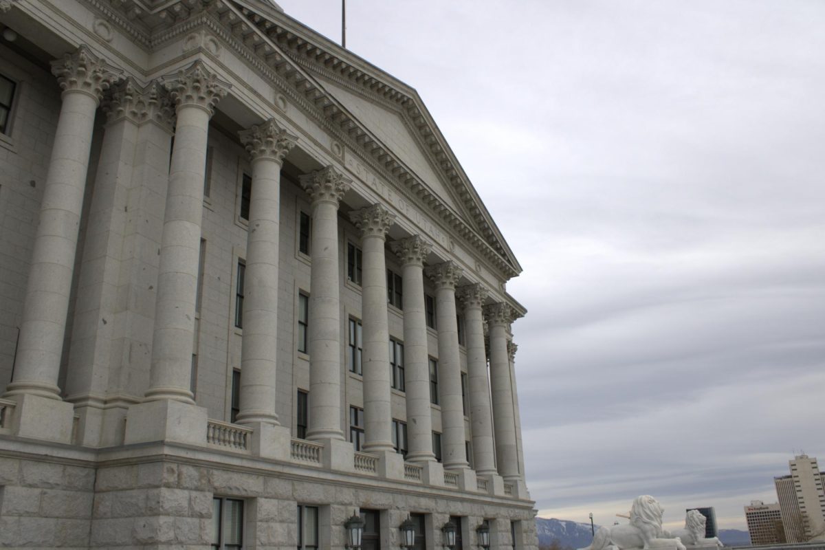 The Utah State Capitol on Monday, Feb. 3, 2025. (Photo by Grace Maya | The Daily Utah Chronicle).