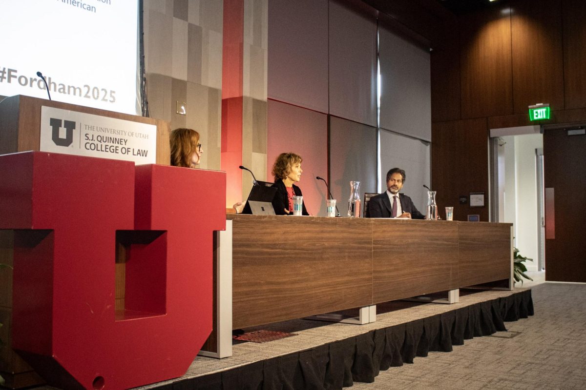 Jefferson B. Fordham debate held in S.J. Quinney College of Law on Nov. 20, 2025. (Photo by Will Ruzanski | The Daily Utah Chronicle)
