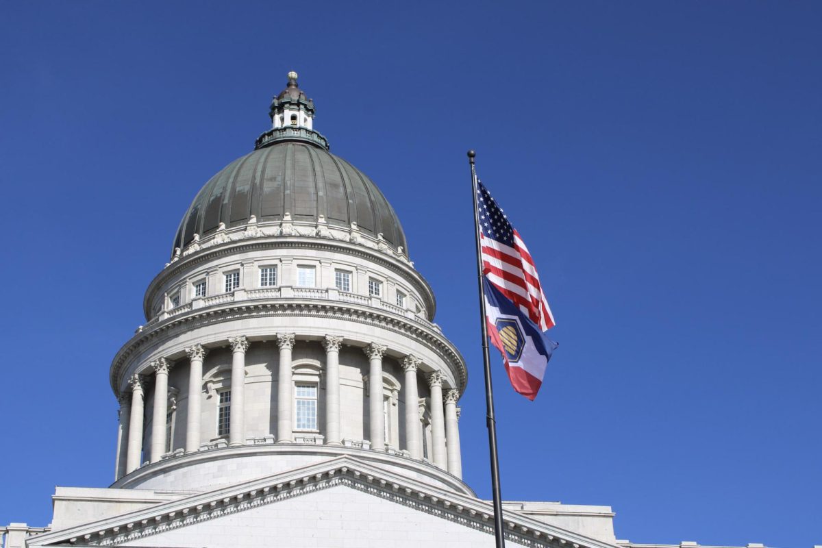 The Utah State Capitol in downtown Salt Lake City on Jan. 31, 2026. (Photo by Addy Cowley | The Daily Utah Chronicle)