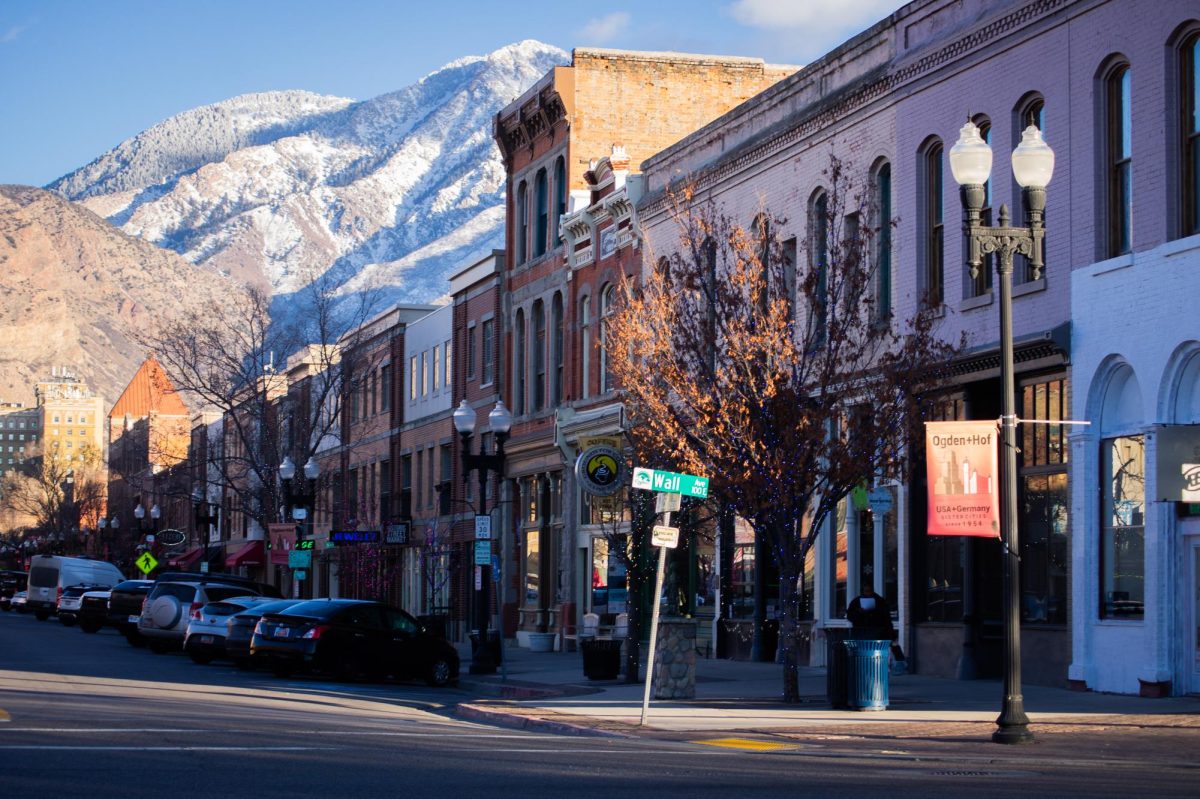 Historic 25th Street in Ogden, Utah on Sunday, Jan. 25, 2026. (Photo by Kristina Walker | The Daily Utah Chronicle)