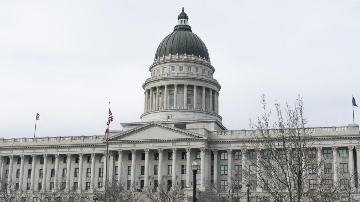 Utah State Capitol on Sunday, March 1, 2026. (Photo by Kristina Walker | The Daily Utah Chronicle)