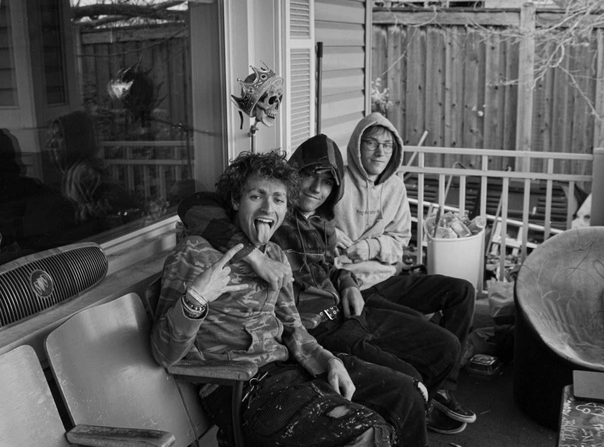 Gapyear left to right: Keyan Adams, Justin Phipps, Ethan Guertler. (Photo by Zack Pinter | The Daily Utah Chronicle)