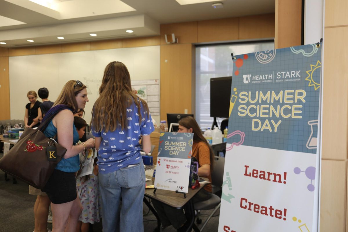 The Summer Science Day on July 11, 2026 in the Eccles Health Sciences Education Building. (Photo by Addy Cowley | The Daily Utah Chronicle)