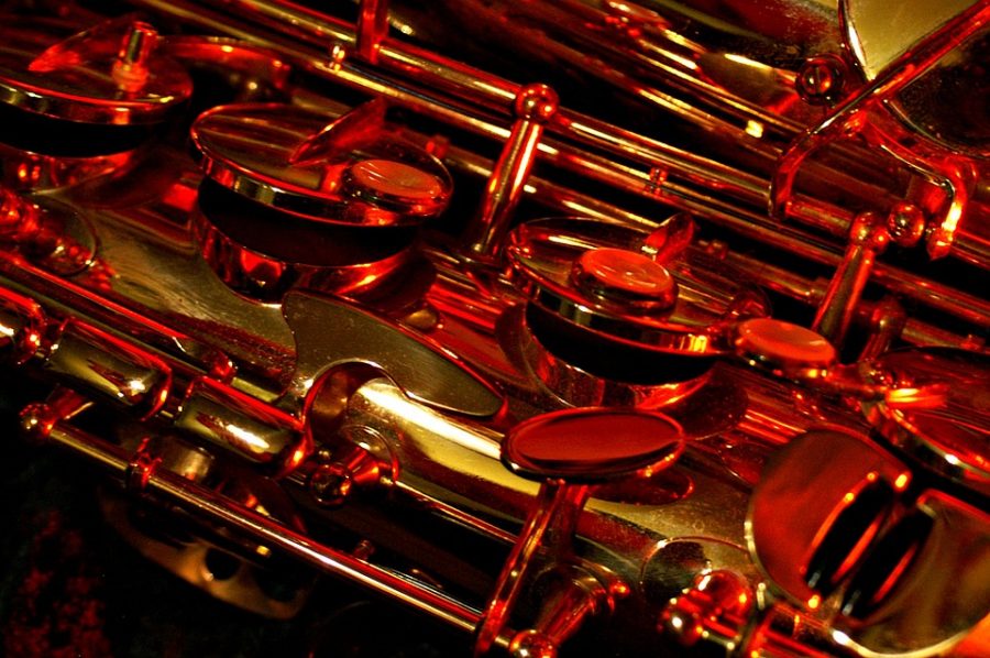 Saxophone+Tenor+Instrument+Music+Folding+Mechanism